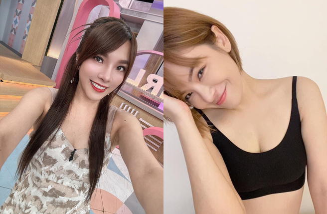 小优(左)被大根呛大嘴巴，陈沂(右)分享看法。（图／翻摄自小优、陈沂 IG）