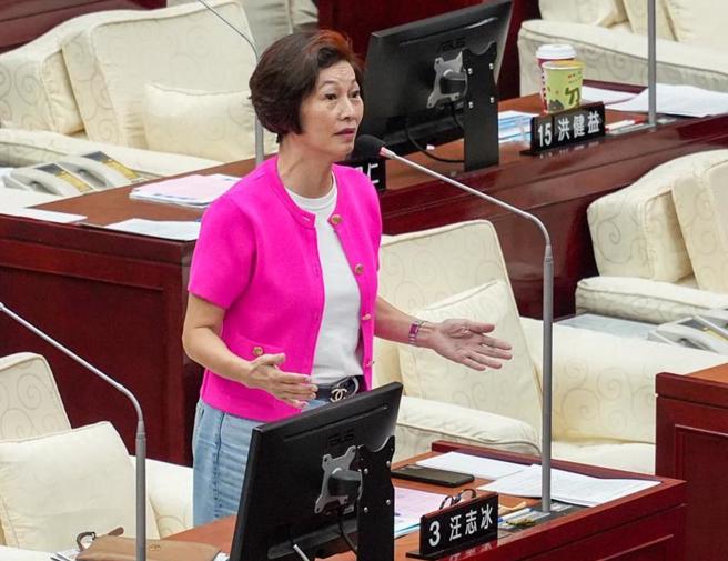 国民党台北市议员汪志冰。（本报资料照片）