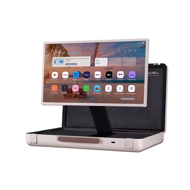 Big City远东巨城集雅舍LG 27吋StanbyME GO闺蜜机 乐Go版，原价2万9900元、特价2万6900元。（远东巨城提供）