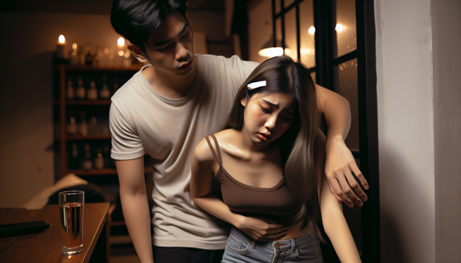 新北市一名锺姓男子趁友人A女酒醉意识不清之际，将其带往汽车旅馆性侵得逞。（示意图、与本案无关／AI生成）