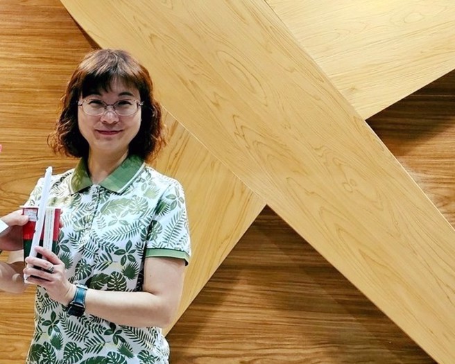 劳动部霸凌争议引爆全民炸锅质疑。图为谢宜容。（图／翻摄自劳动力发展署北基宜花金马分署脸书）