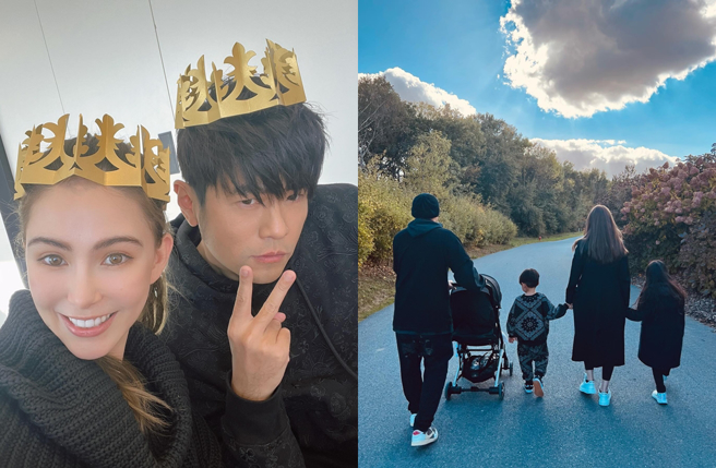 周杰伦、昆凌育有3个小孩。（图／翻摄自hannah_quinlivan IG）