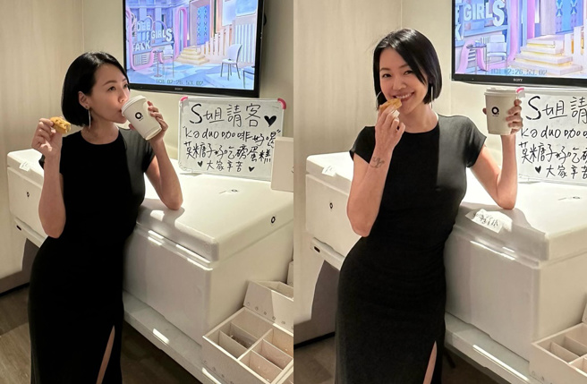 小S不只瘦出V脸、尖下巴，一扭身更是让水蛇腰全都露。（图／小S Instagram）