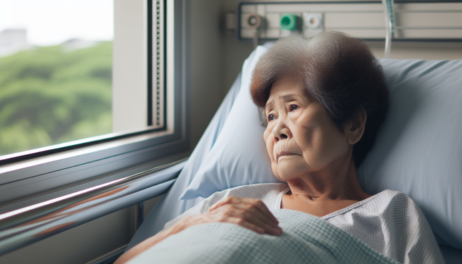 长大想修復亲子关系，竟被冷漠以对，2孩拒绝扶养这款老母获准。（示意图、与本案无关／AI生成）