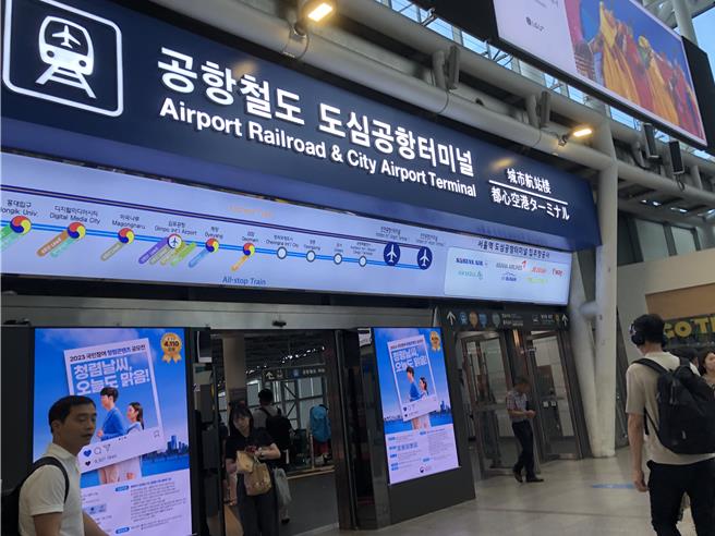 韓國示意圖(圖／吳靜君攝)