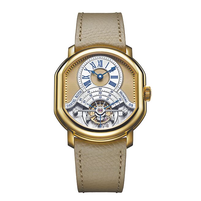 最佳陀飛輪腕表獎／Daniel Roth拿下日內瓦鐘表大賞「最佳陀飛輪腕表獎」。（Daniel Roth提供）