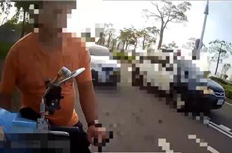 打工男酒未退骑车上路　躲拦检摔车拒测挨罚18万