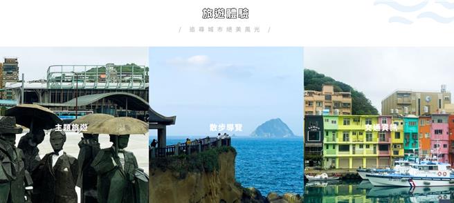 基隆市文化观光局23日推出「基隆智慧游」平台，游客只要藉由手机上网浏览平台，便可轻松掌握基隆最新交通、主题游程及店家资讯。（基隆市文观局提供／徐佑升基隆传真）