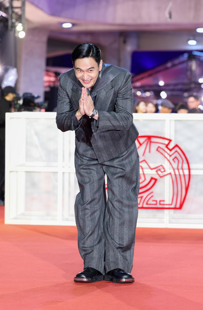 劉冠廷坦言很緊張。（圖／陳俊吉攝）