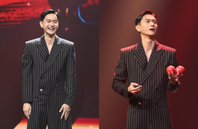 刘冠廷开场表演评价两极。（图／金马执委会提供）