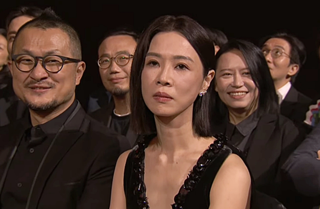 谢盈萱被刘冠廷讽刺到摆起臭脸。（图／翻摄自MyVideo、LINE TODAY）