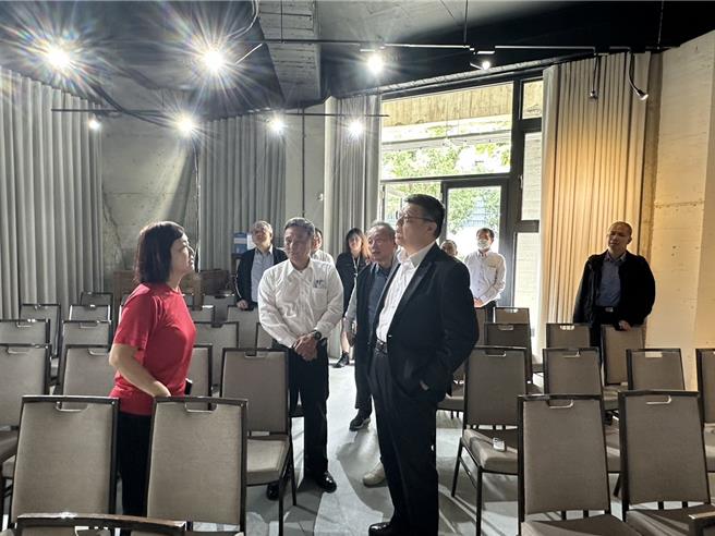 「亲爱爱乐」进驻台铁竹东旧宿舍，活化再现生机。（台铁公司提供／蔡明亘台北传真）