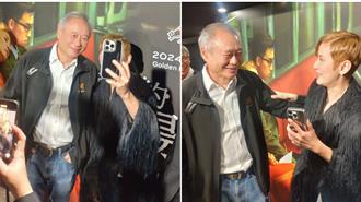 金馬61／吳君如見李安摟肩狂告白「好鐘意你」 笑喊要陳可辛多學習