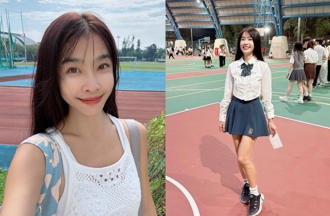 44歲小嫻參加大一「新生制服趴」穿學生短裙 青澀模樣震驚全網