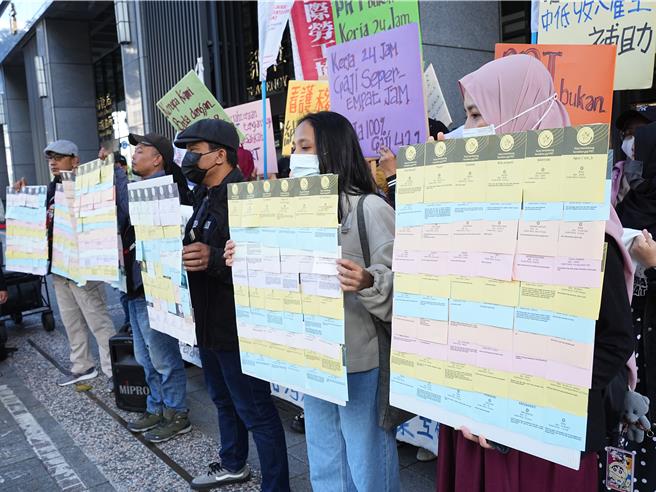 SBIPT理事长法贾表示，这次抗议活动也带来400多个移工以及各界人士联署，其中绝大多数为家务移工，并提出7大诉求。（黄敬文摄）