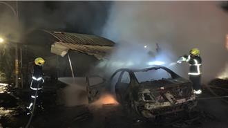 屏东1家3口自撞火烧车 酿2死1伤！足球校队儿惨成焦尸
