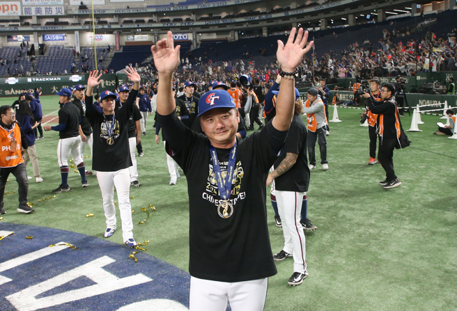 中華隊總教練曾豪駒。（趙雙傑攝）