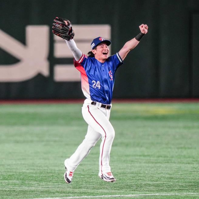 陈杰宪在12强赛中表现极佳。（图／统一狮脸书）