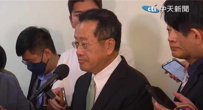 国防部长顾立雄。（取自中天新闻）