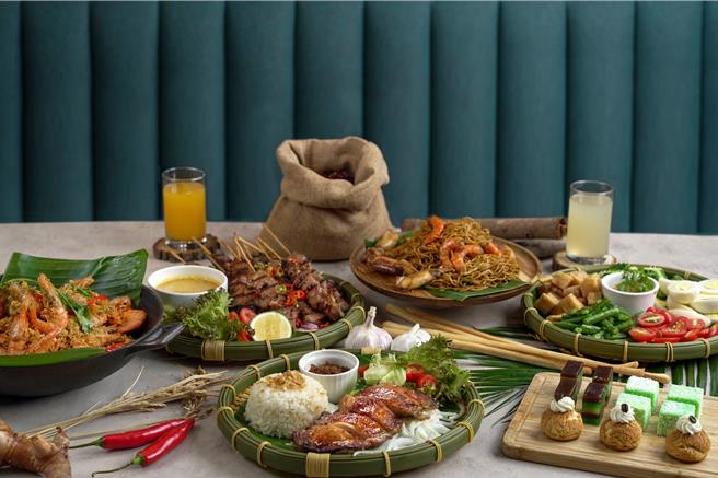 茹曦酒店Sunny Buffet推出星国佳肴吃到饱，不出国也能品尝道地的新加坡味。（图／茹曦酒店Sunny Buffet）