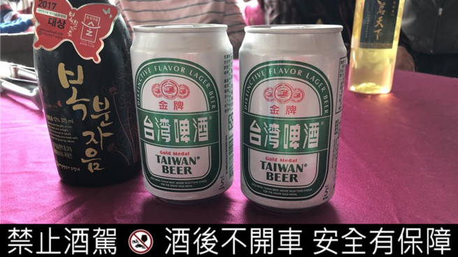 金牌啤酒。（图／吴静君摄）★《中时新闻网》关心您：饮酒过量，有碍健康。酒后不开车，安全有保障！