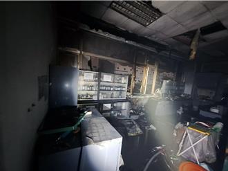 電腦配件大廠可成科技火警    存放「禁水物質」一度引消防緊張