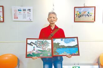 花蓮 拼布創作解壓 7旬癌友獲金獎