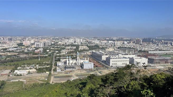 台积电在高雄预计打造5座厂。（柯宗纬摄）