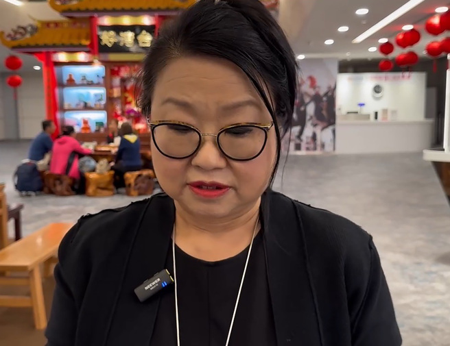 采盟股份有限公司董事长古素琴承诺，未来接待或公共活动能以更专业、谨慎的方式进行，感谢各界包容与指正，采盟会以此为戒，持续改进。（采盟提供／陈麒全桃园机场传真）