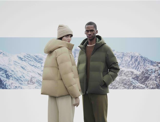 UNIQLO「无缝羽绒连帽外套」拥有防风、防泼水等特性，限时减价1000元，特惠价3990元。（UNIQLO提供／朱世凯台北传真）