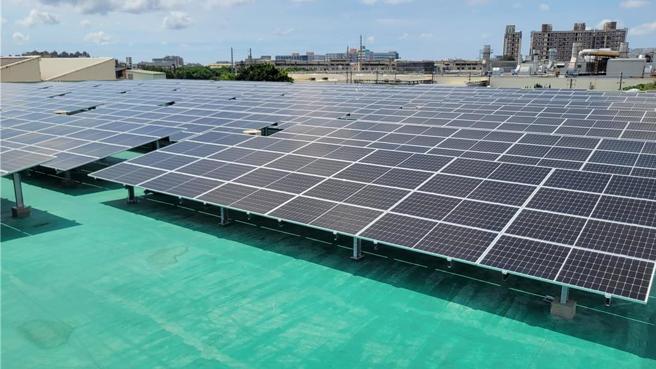 福特六和落實永續承諾再生能源推動低碳製程。圖／業者提供