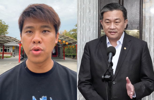 王定宇遭问神秘女真实身分，葛斯齐不忍公开老婆私讯截图。（图／脸书 葛斯齐、中时资料照）