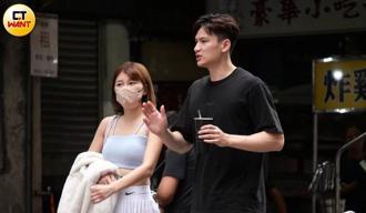 直擊／戀上小7歲球星謝亞軒 陳波波停車場上演「謎之掀裙」