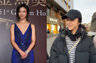 野生湯唯沒化妝就上街！樸素穿搭全被拍 45歲容貌太誇張