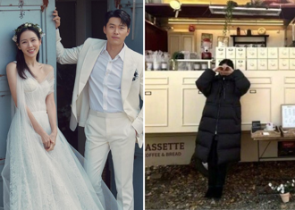 孫藝真拍電影玄彬送餐車應援 她比愛心手勢隔空回應超閃