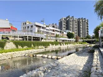 軟埤仔溪煥然一新 台中市府斥資1.5億改善水環境