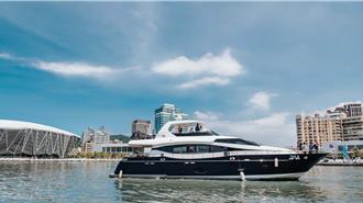 台灣國際遊艇展盛大開幕 77艘遊艇齊聚高雄