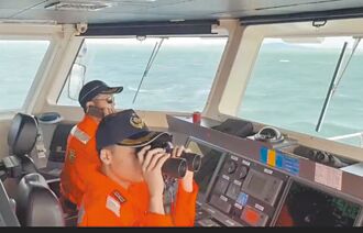 美P-8A巡邏機飛台海 陸全程跟監