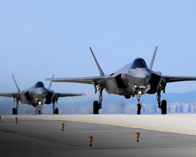  南韓為避免F-35A戰機基地遭北韓鎖定，已著手展開分散部署的初步工作。（取自南韓空軍臉書）
