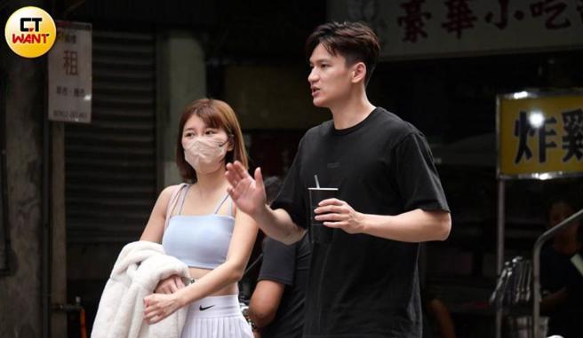 陈波波与谢亚轩感情稳定，当她身体抱恙男方也陪伴在身边。（图／本刊摄影组）