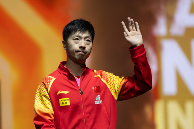 大陆桌球名将马龙。（新华社/资料照）