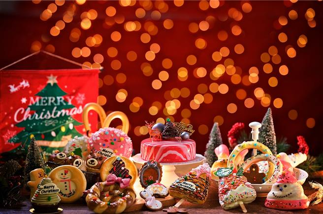 东区星级传奇烘焙「神旺普诺麵包坊」打造一系列应景甜点抢攻节庆商机。（神旺普诺麵包坊提供／吴娮翎台北传真） 