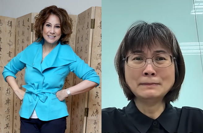 甄妮谈论谢宜容涉及霸凌案。（图／中时资料照；翻摄自 Youtube）