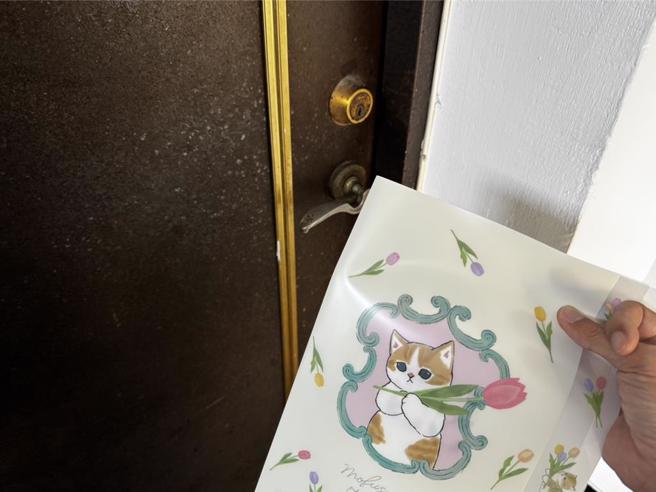 连员说，曾在网路看到有人拿垫板解锁，当时想说试试看，没想到居然成功了。（读者提供／张毓翎台南传真）