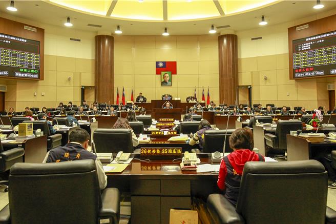 2024年11月27日苗栗縣／苗栗縣議會27日召開第20屆第4次定期會，審議2025年度總預算案。（呂麗甄攝）