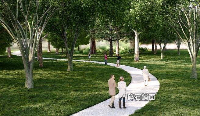 屏縣府向台糖承租種苗園區1.8公頃地打造「萬丹森林公園」，首期工期預計明年8月前完工。（屏縣府提供／謝佳潾屏東傳真）