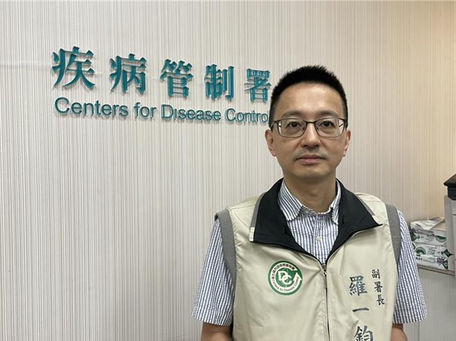 疾管署副署长罗一钧。（郑郁蓁摄）