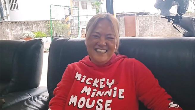 林昱珉岳母葉丹妮大讚他為國爭光，滿心期待迎接小孫女下月出生。（民眾提供／蕭嘉蕙台東傳真）