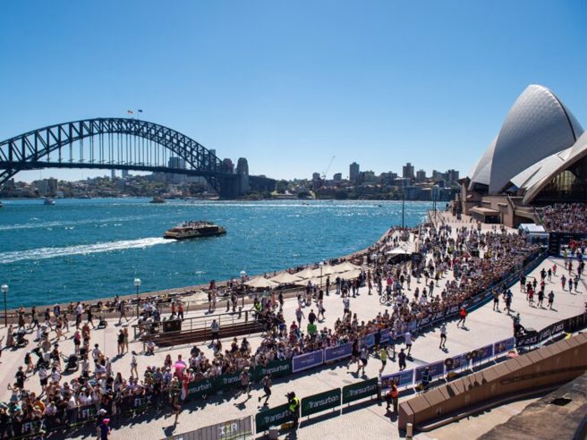 雪梨马拉松赛道坡度挑战性高，爬升达300公尺以上。（翻摄自雪梨马拉松官网）