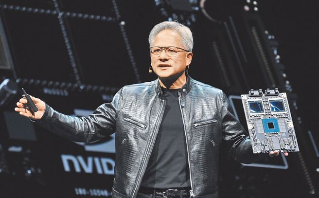 法新社盘点年度五大改变世界的重要人物，辉达（NVIDIA）执行长黄仁勋榜上有名。（资料照片）